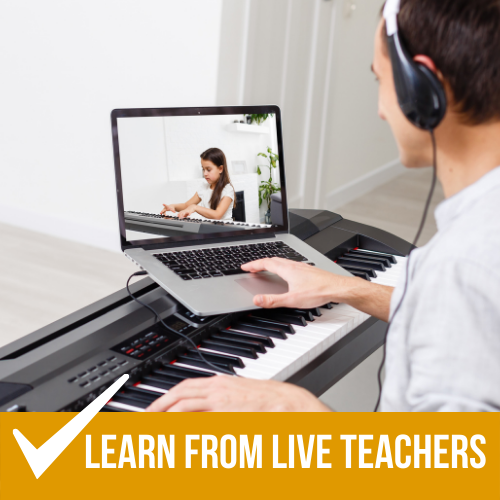 live online piano lessons